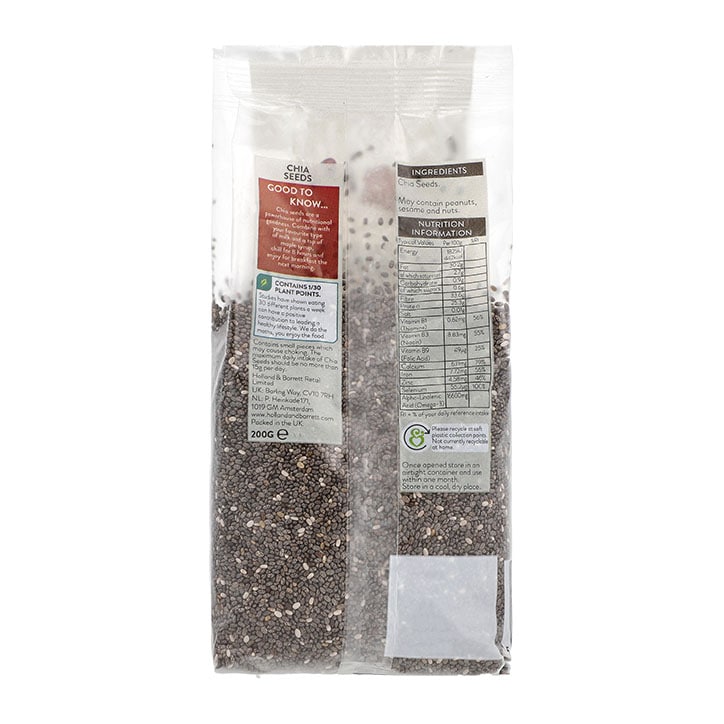 Holland & Barrett Chia Seeds 200g